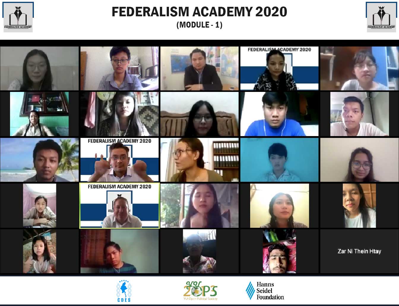 Federalism Academy 2020 (Module-1)